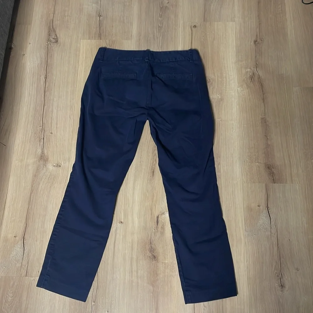 J. Crew Frankie Chino.‎ Size 6 Petite. Stretch. Great Used Condition. Blue. - Picture 7 of 7
